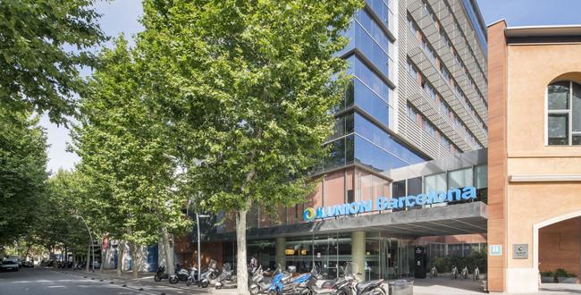 mapa hotel ILUNION Barcelona mapa hotel poblenou